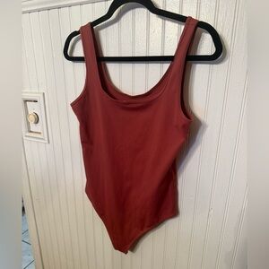 Abercrombie & Fitch Soft Collection Terracotta Large Bodysuit
